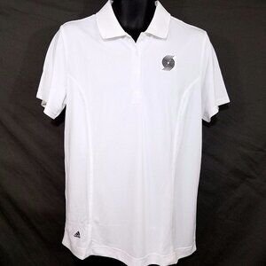 Portland Trail Blazers Adidas Womens Golf Polo Shirt PureMotion Size XL NWOT